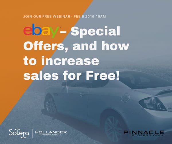 eBay – How to increase part sales for free